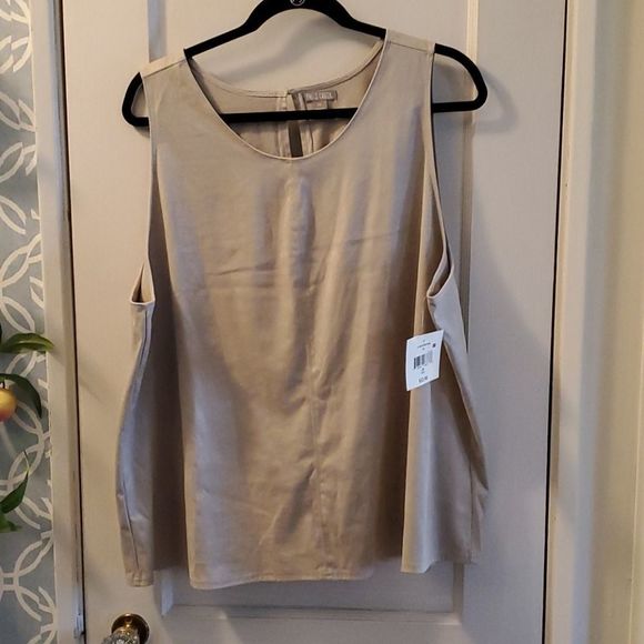 Suede like tank top - Picture 1 of 3